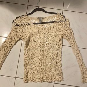 American Rag Crochet Top
